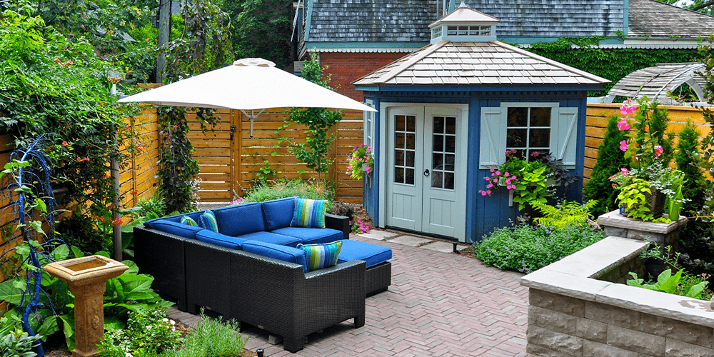 Pine Hills Nursery-small gazebo backyard