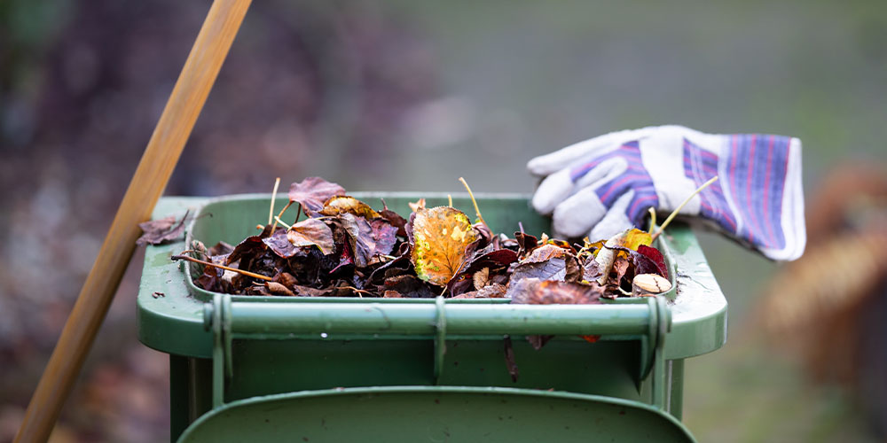 Pine Hills Nursery-Mississippi- How to Compost-brown waste in compost bin