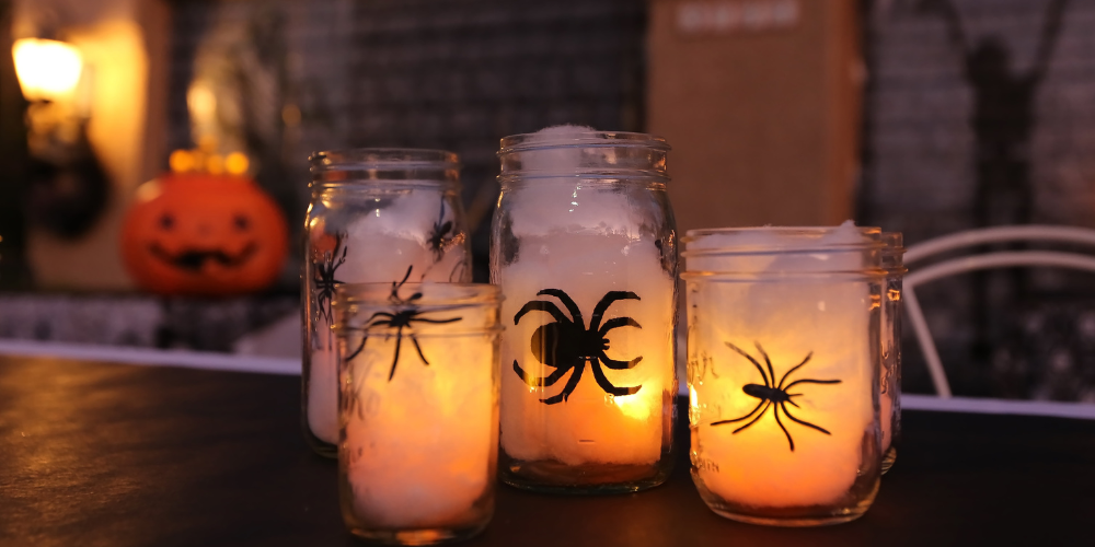 Pine Hills Nursery-Pass Christian-Mississippi-Festive Fall Fun-Halloween mason jar decor