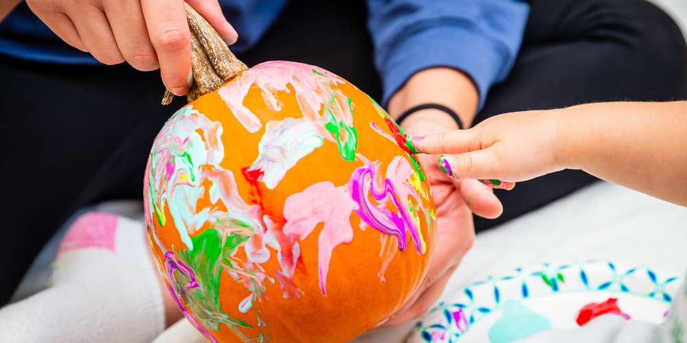 Pine Hills Nursery-Pass Christian-Mississippi-Festive Fall Fun-pumpkin painting